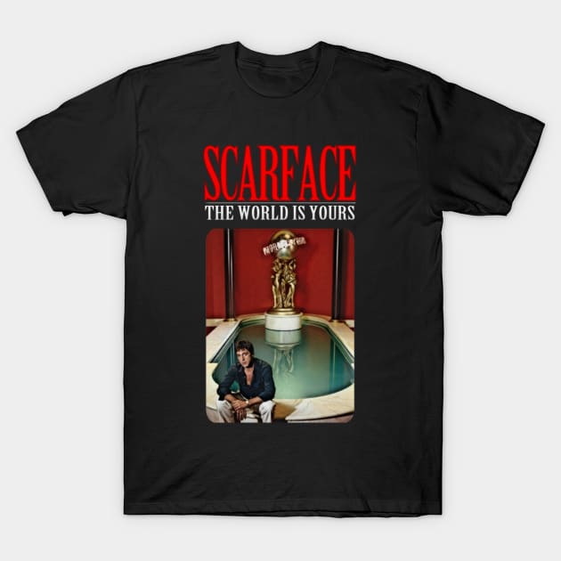 Scarface Memorable Scenes T-Shirt by BoazBerendse insect